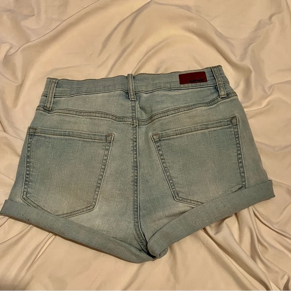 Women Garage Summer High Waisted Mini Shorts US 3 (fits like small) - Picture 3 of 3